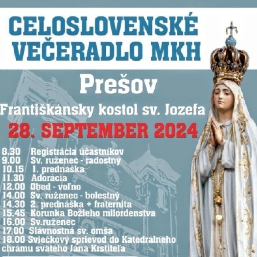 Celoslovenské Večeradlo MKH 28.9.2024