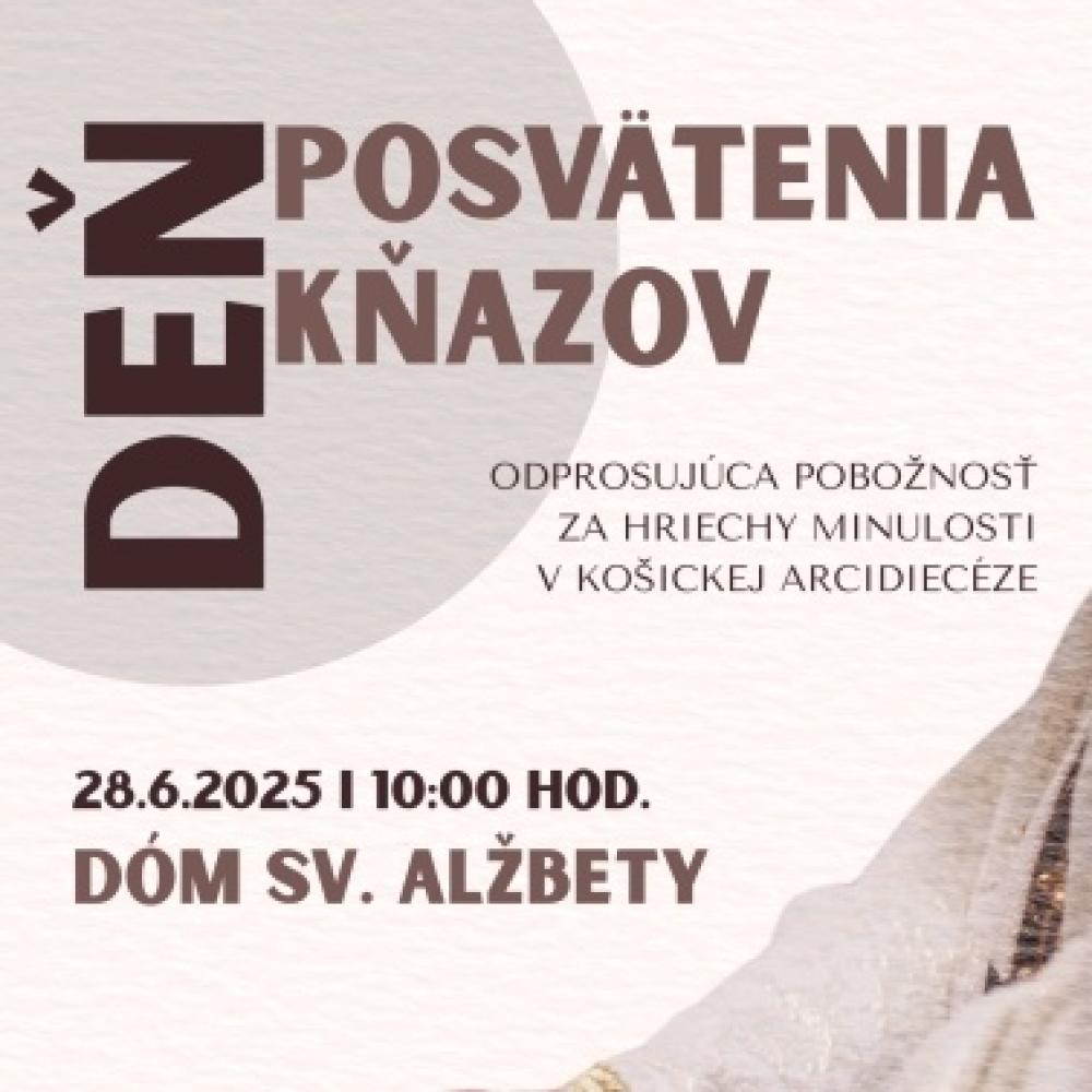 Deň posvätenia kňazov 28.6.
