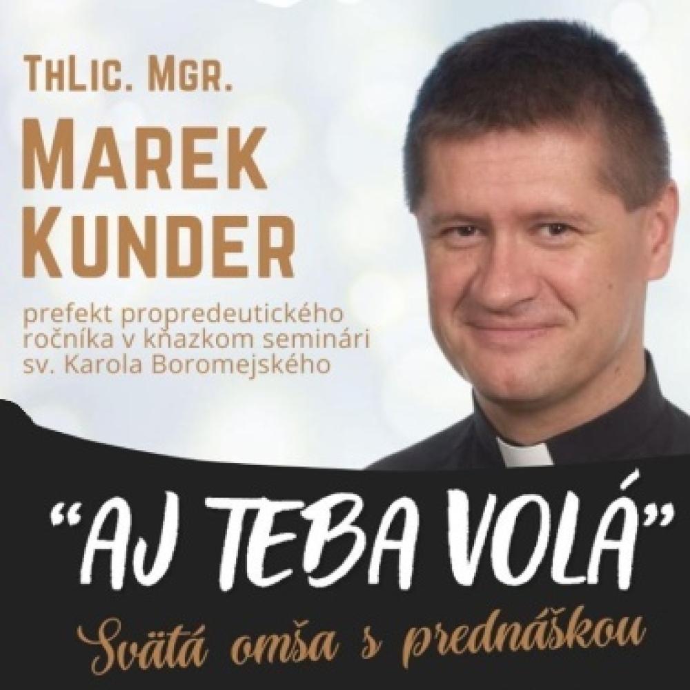 Prednáška 27.3. "Aj Teba volá" 